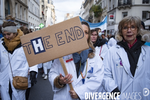 Marche pour l hôpital public