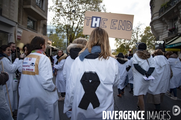 Marche pour l hôpital public