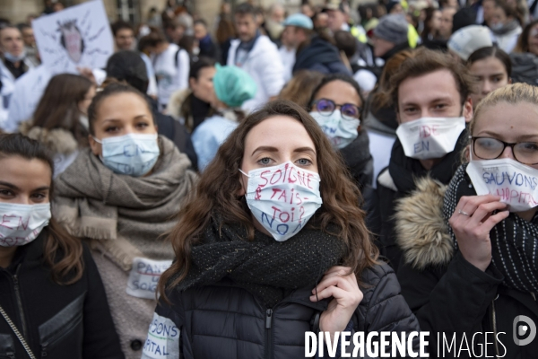 Marche pour l hôpital public
