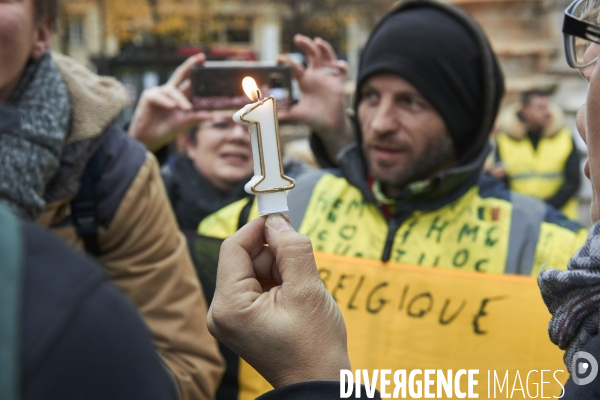 Anniversaire 1 an Gilets Jaunes Dimanche 17 novembre 2019