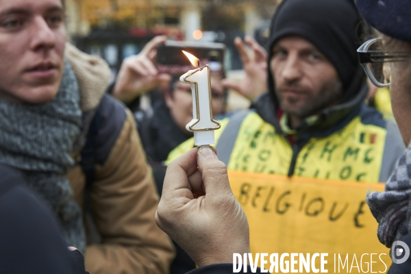 Anniversaire 1 an Gilets Jaunes Dimanche 17 novembre 2019