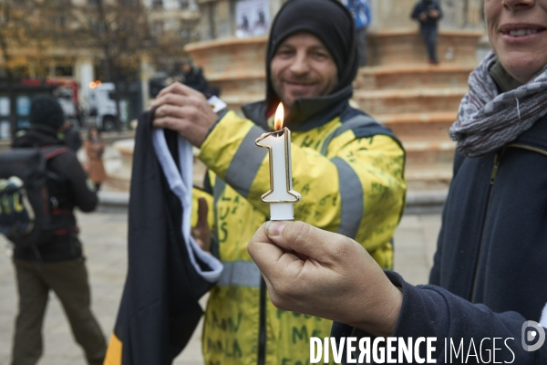 Anniversaire 1 an Gilets Jaunes Dimanche 17 novembre 2019