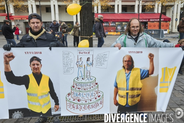 Anniversaire 1 an Gilets Jaunes Dimanche 17 novembre 2019