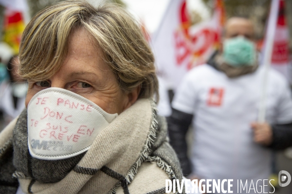 Manifestation des personnels de l hôpital du 14 novembre 2019