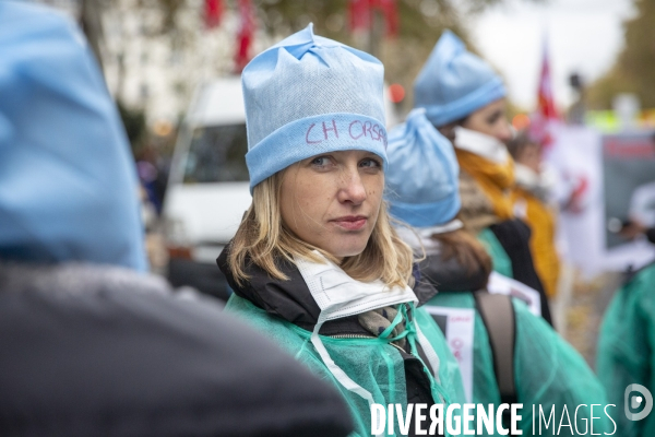 Manifestation des personnels de l hôpital du 14 novembre 2019