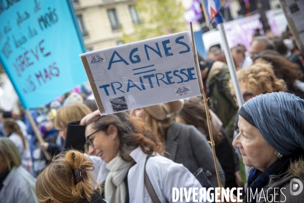 Manifestation des personnels de l hôpital du 14 novembre 2019