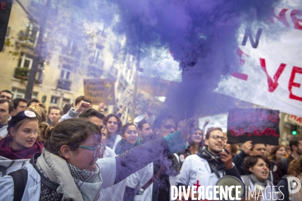 Manifestation des personnels de l hôpital du 14 novembre 2019