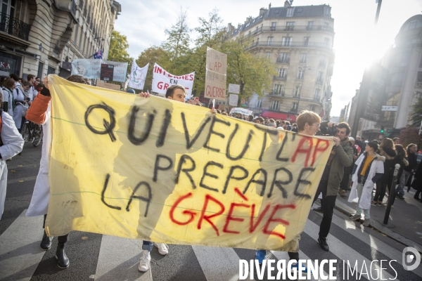 Manifestation des personnels de l hôpital du 14 novembre 2019