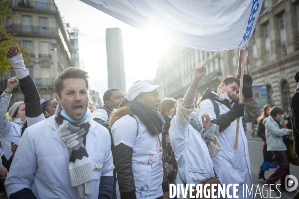 Manifestation des personnels de l hôpital du 14 novembre 2019