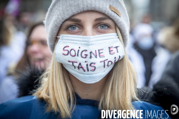 Manifestation des personnels de l hôpital du 14 novembre 2019