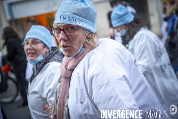 Manifestation des personnels de l hôpital du 14 novembre 2019