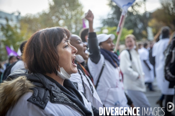 Manifestation des personnels de l hôpital du 14 novembre 2019