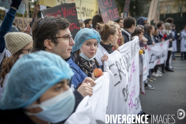 Manifestation des personnels de l hôpital du 14 novembre 2019