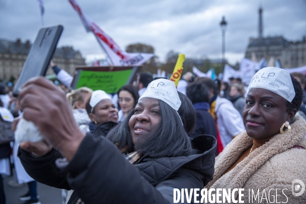 Manifestation des personnels de l hôpital du 14 novembre 2019