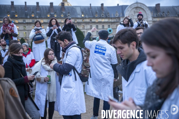 Manifestation des personnels de l hôpital du 14 novembre 2019