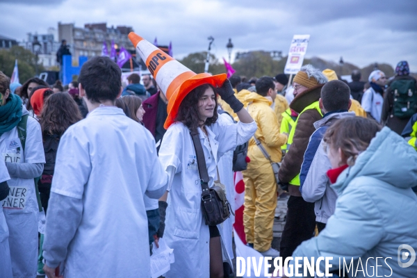 Manifestation des personnels de l hôpital du 14 novembre 2019