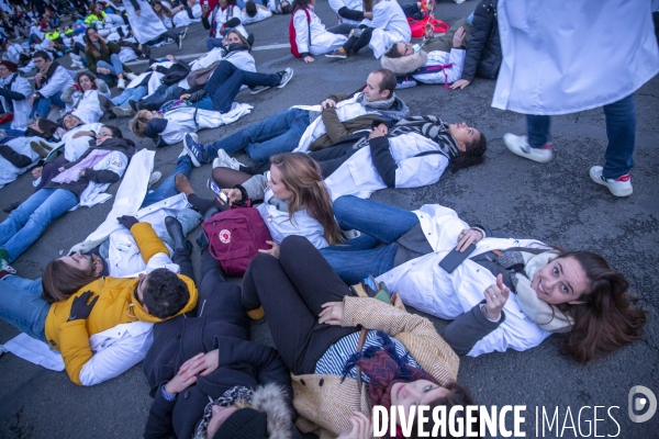 Manifestation des personnels de l hôpital du 14 novembre 2019