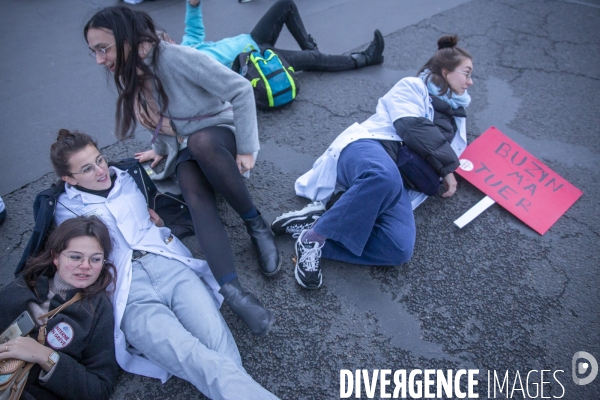 Manifestation des personnels de l hôpital du 14 novembre 2019