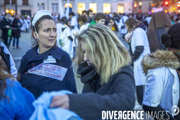 Manifestation des personnels de l hôpital du 14 novembre 2019