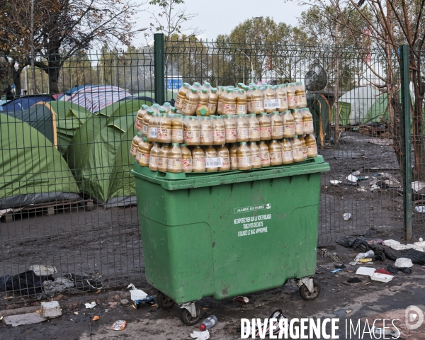 Réfugiés porte d Aubervilliers