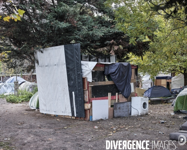 Réfugiés porte d Aubervilliers