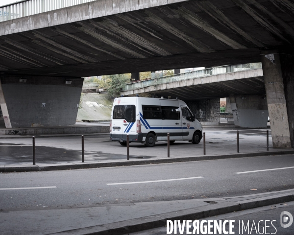 Evacuation Porte de la Chapelle