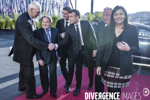 Emmanuel Macron au 102e Congrès des maires.