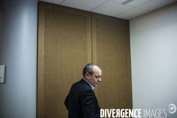 Conference de presse du secretaire general de la cfdt a propos du projet de reforme des retraites.