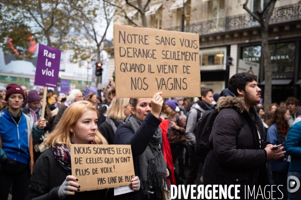 Manifestation Nous Toutes contre les violences faites aux femmes