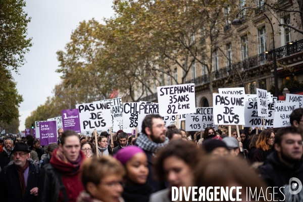 Manifestation Nous Toutes contre les violences faites aux femmes