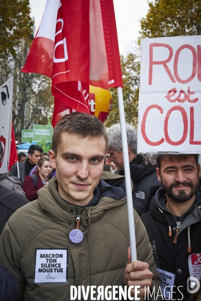 Marche Parisienne contre les violences faites aux femmes