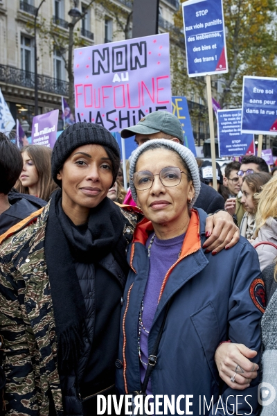 Marche Parisienne contre les violences faites aux femmes