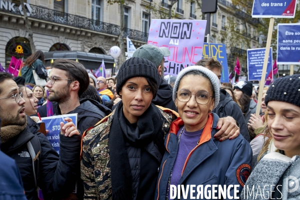 Marche Parisienne contre les violences faites aux femmes