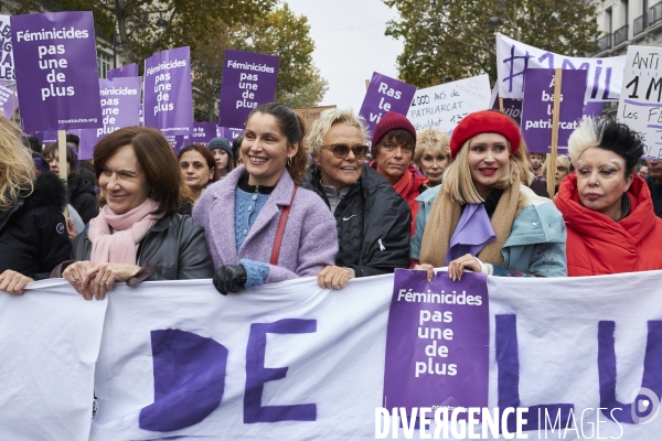 Marche Parisienne contre les violences faites aux femmes