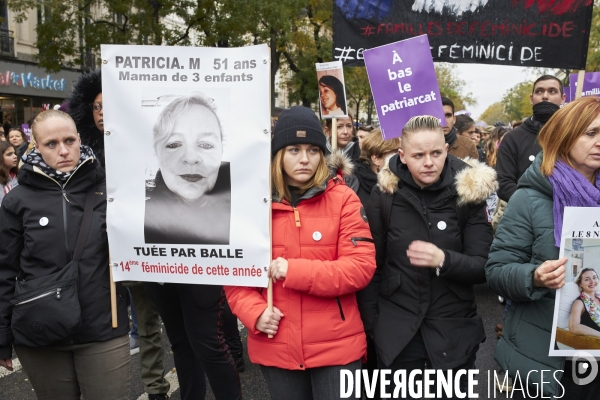 Marche Parisienne contre les violences faites aux femmes