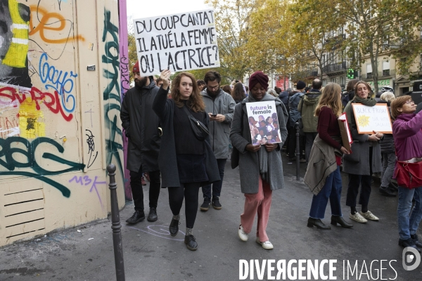 Marche Parisienne contre les violences faites aux femmes