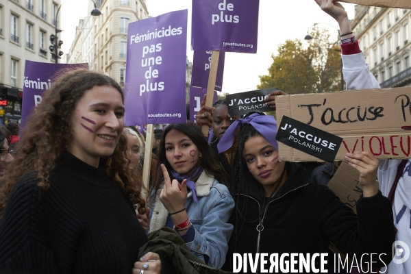 Marche Parisienne contre les violences faites aux femmes