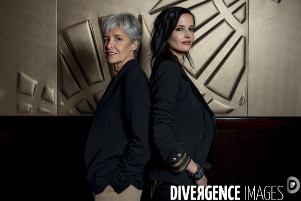 Eva Green et Claudie Haigneré