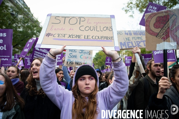 Marche contre la violence faites aux femmes