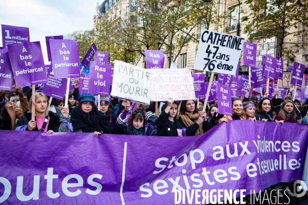 Marche contre la violence faites aux femmes