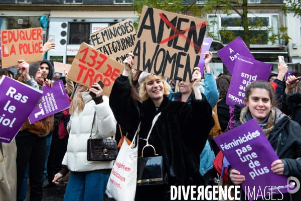 Marche contre la violence faites aux femmes