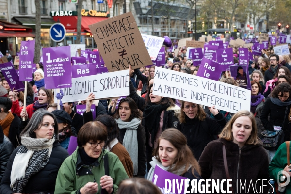 Marche contre la violence faites aux femmes