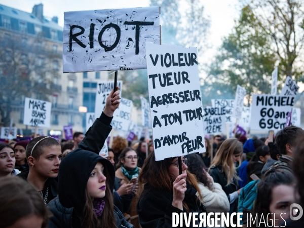 Marche contre la violence faites aux femmes