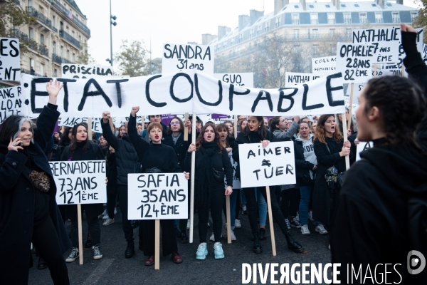 Marche contre la violence faites aux femmes