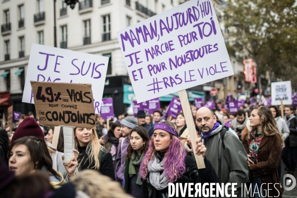 Marche Stop aux violences sexistes et sexuelles