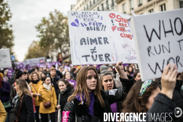 Marche Stop aux violences sexistes et sexuelles