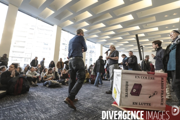 Greve a radio france, assemblee generale