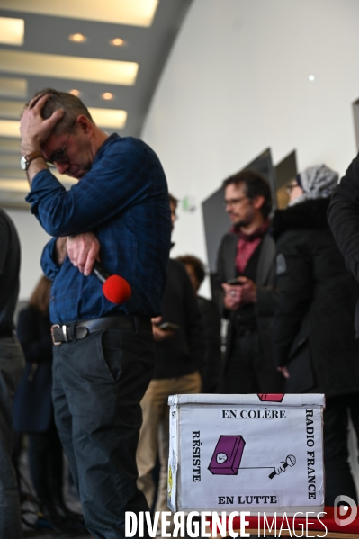 Grève à Radio France. AG des personnels.