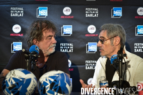 Le film PAPI SITTER présenté par le réalisateur Philippe GUILLARD, et les comédiens Gérard LANVIN et Olivier MARCHAL. The film PAPA SITTER presented by the actors Gérard LANVIN and Olivier MARCHAL.