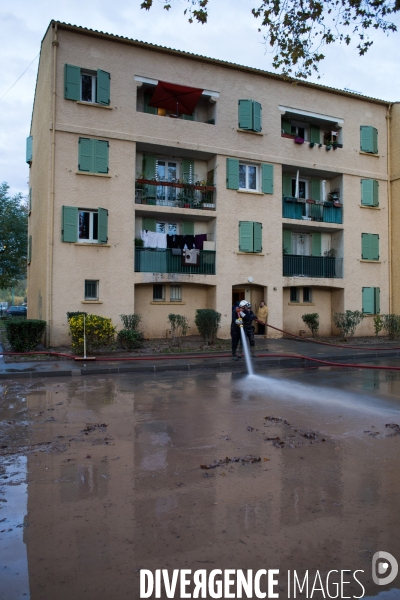 Conséquences inondations Var